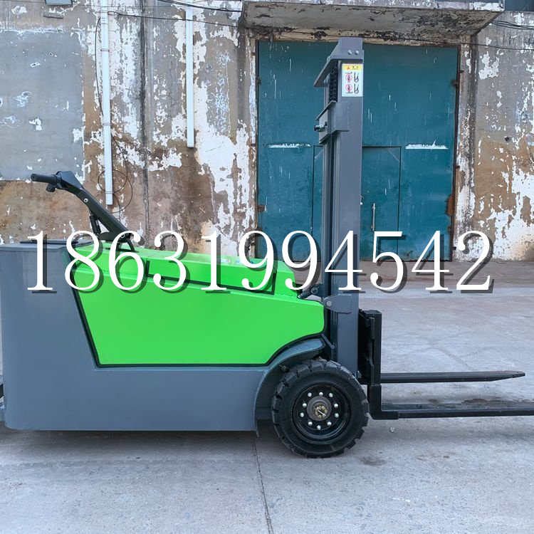 康马县小型电动叉车1吨2吨步行站驾式电瓶堆高充电装卸车液压升降车铲车